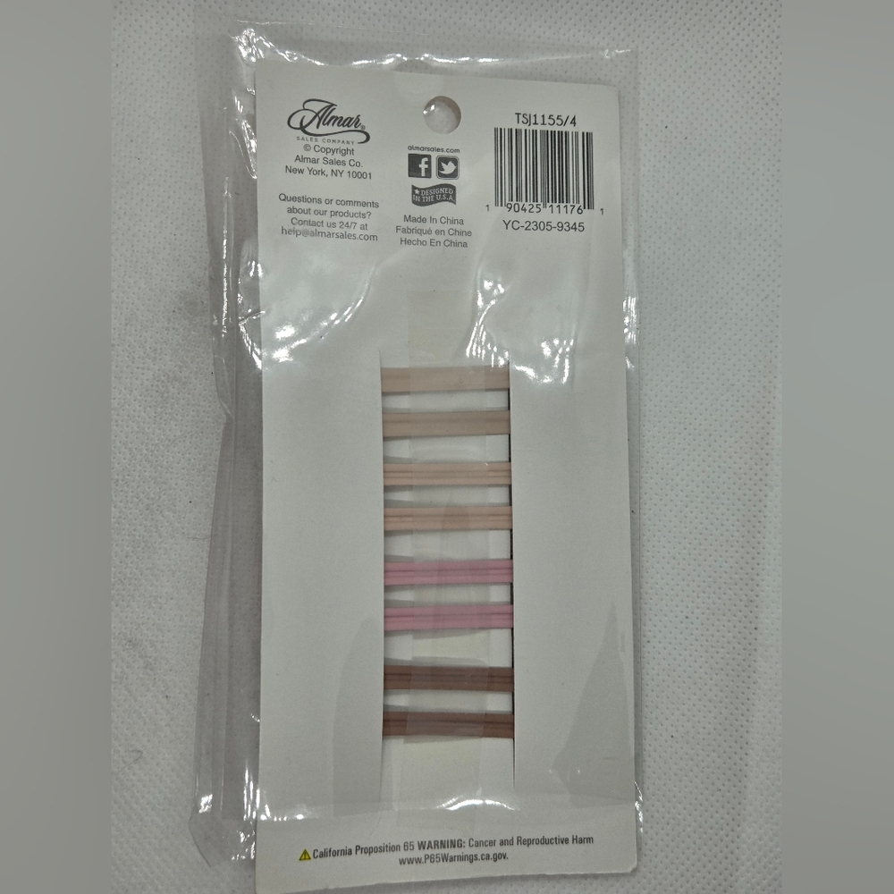 Almar Package Of 4 Hair Clips - MHB Soft Touch - Picture 4 of 4